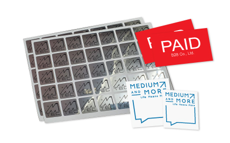 สติ๊กเกอร์กระดาษ + PVC - รับพิมพ์โดยโรงพิมพ์ธนะพัฒน์ ราษฎร์บูรณะ กรุงเทพฯ