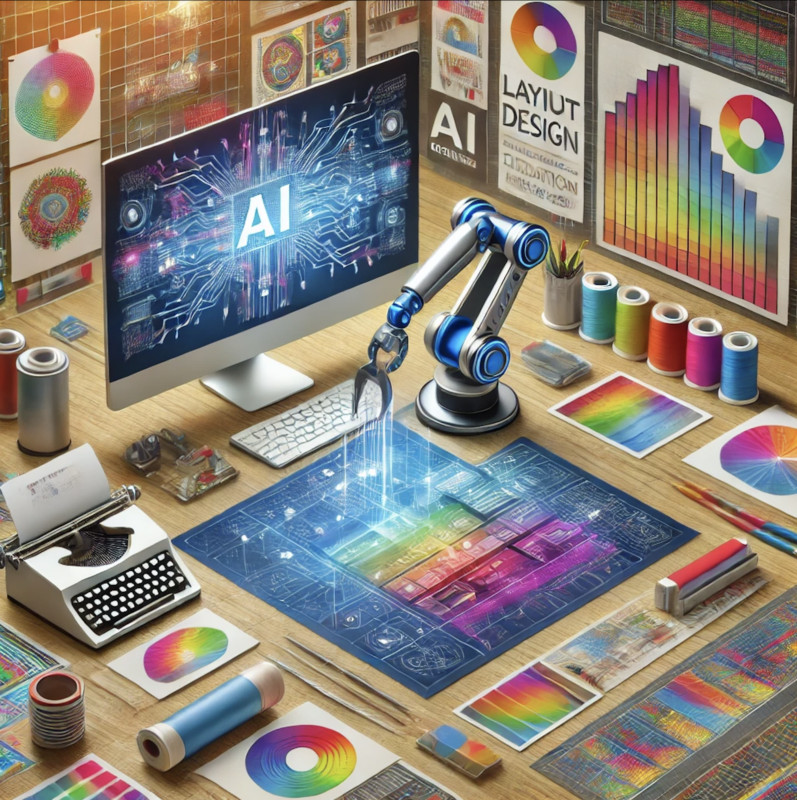 การใช้ AI มาช่วยจัด Layout Artwork ของงานสิ่งพิมพ์